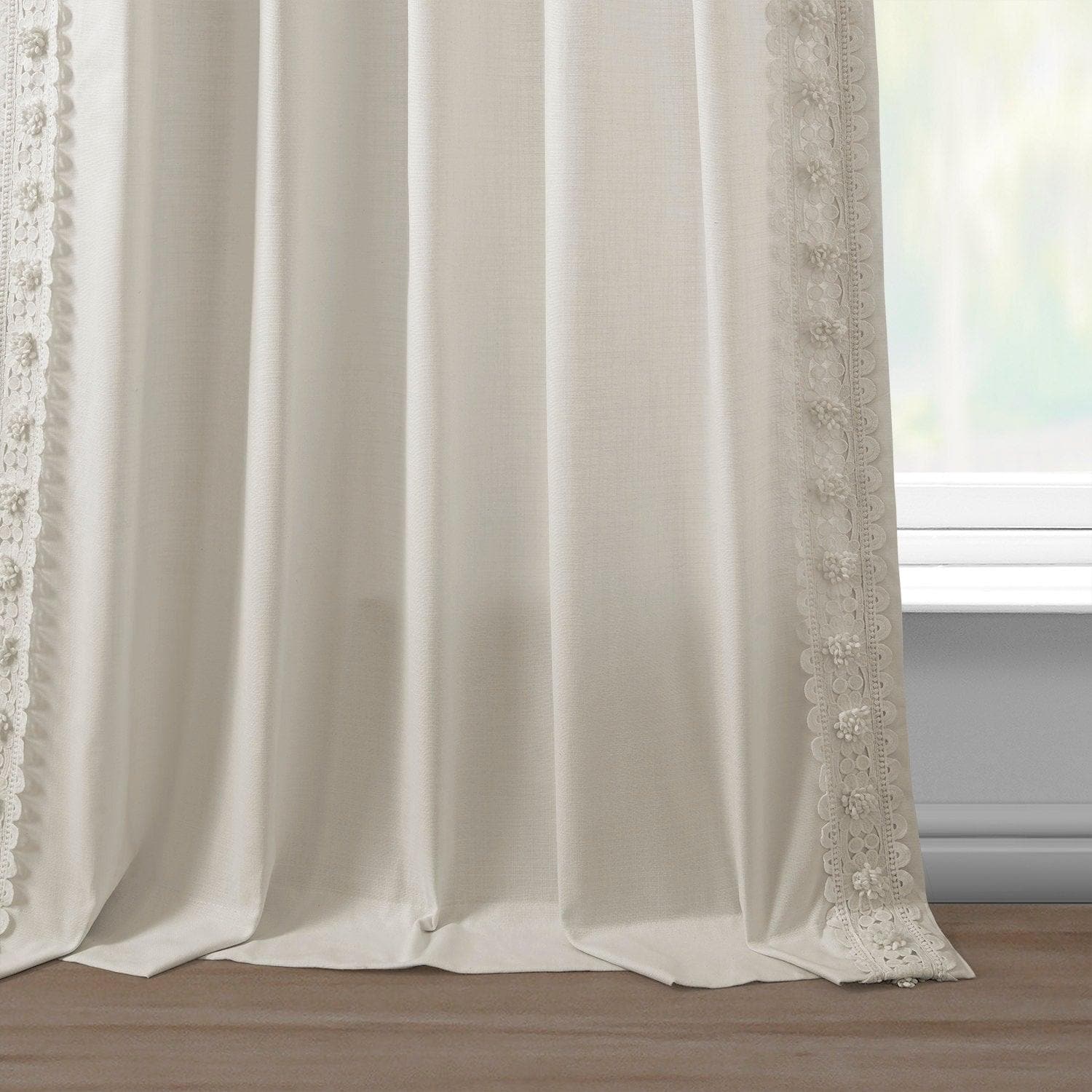 Primrose Modern Hampton Textured Cotton Curtain - HalfPriceDrapes.com