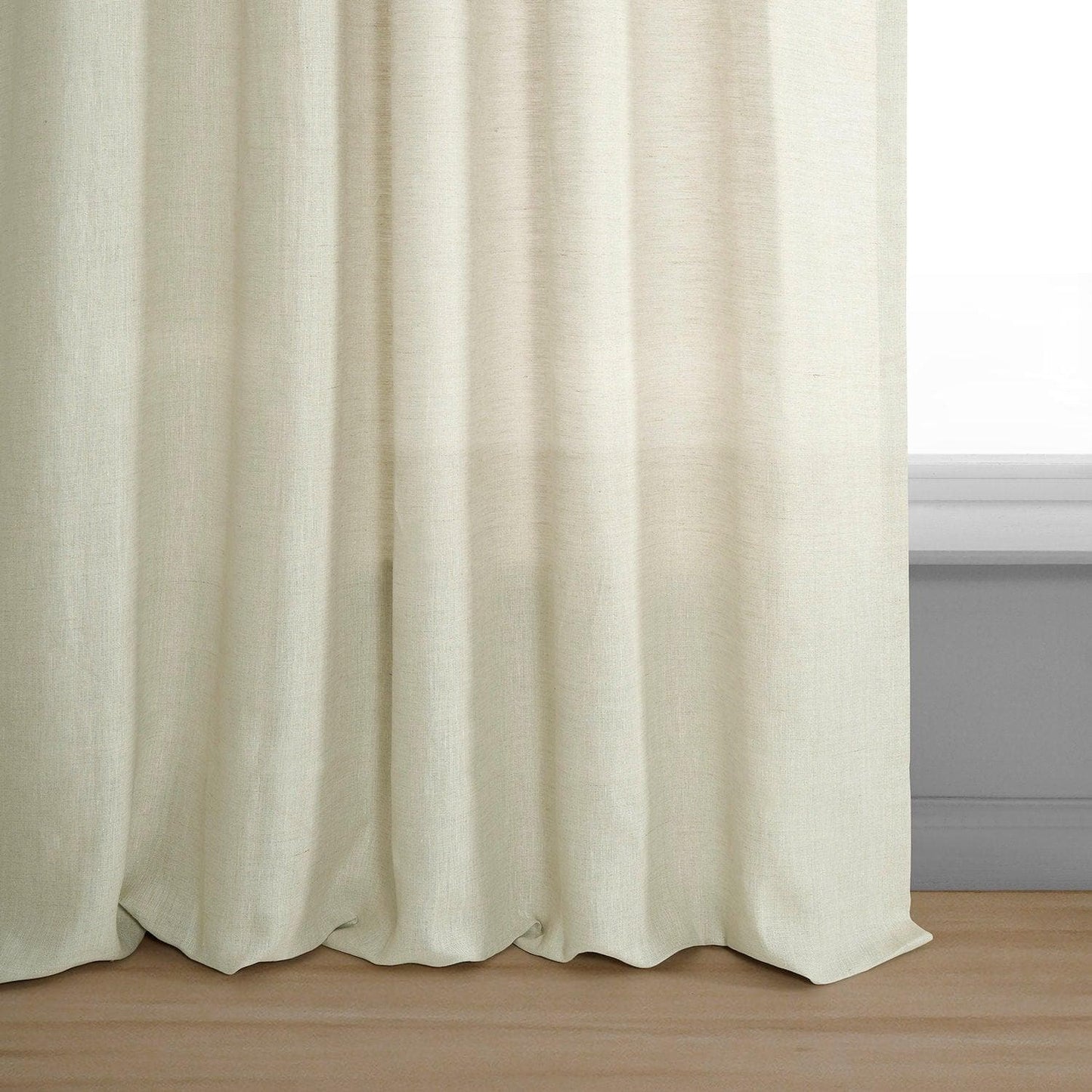 Birch Deluxe French Linen Curtain - HalfPriceDrapes.com