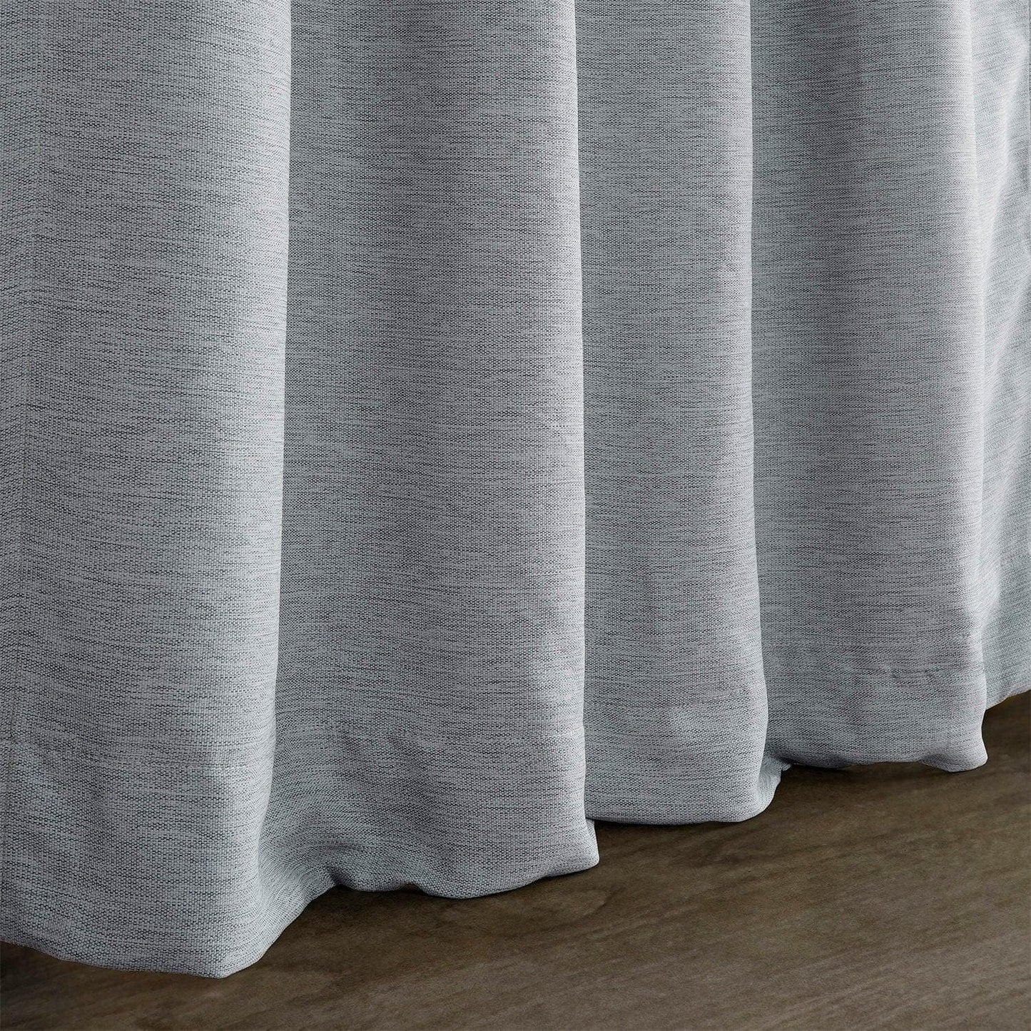 Gulf Blue Textured Bellino Room Darkening Curtain - HalfPriceDrapes.com