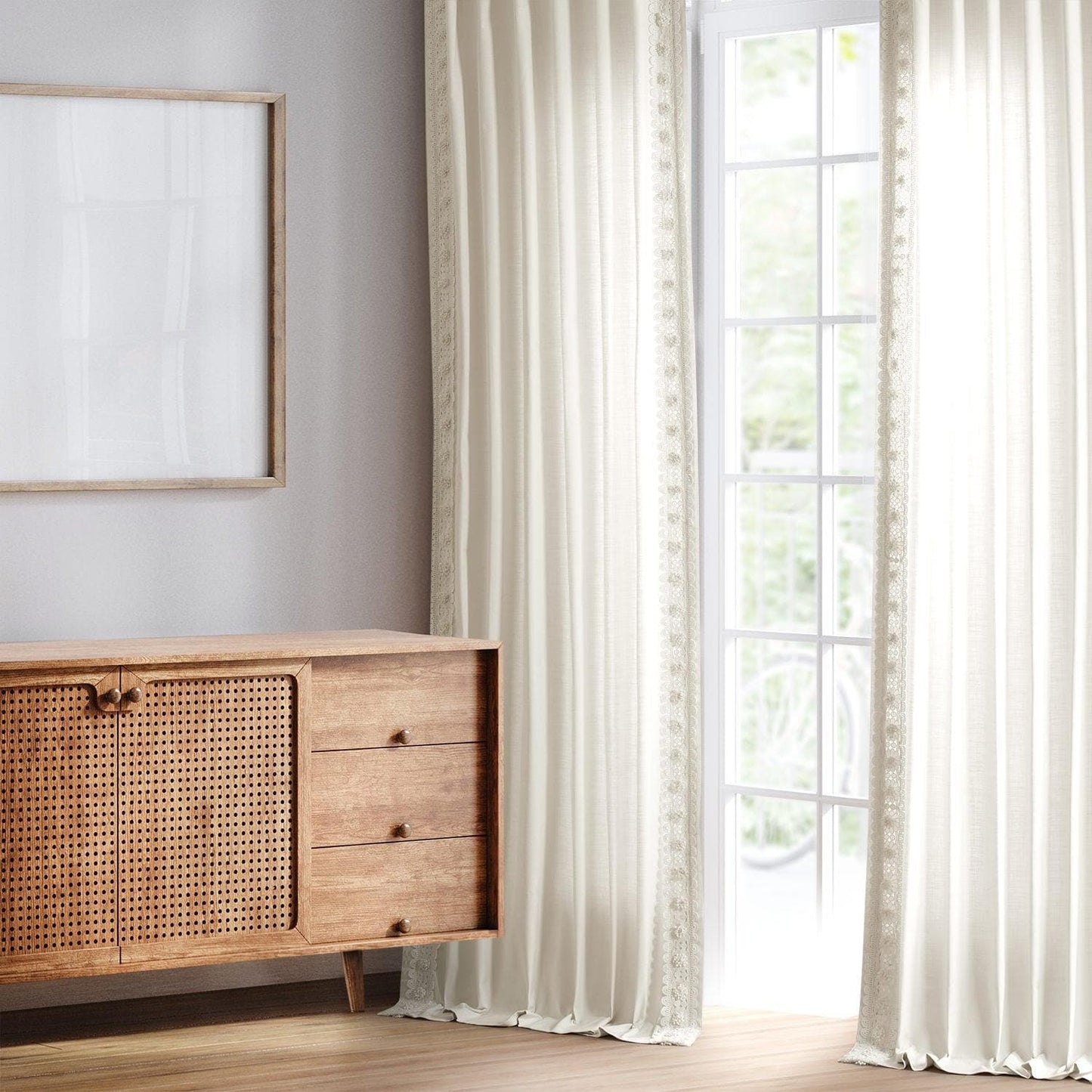 Primrose Modern Hampton Textured Cotton Curtain - HalfPriceDrapes.com