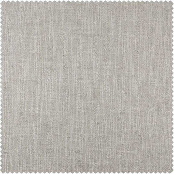 Bliss White Belga Faux Linen Swatch - HalfPriceDrapes.com
