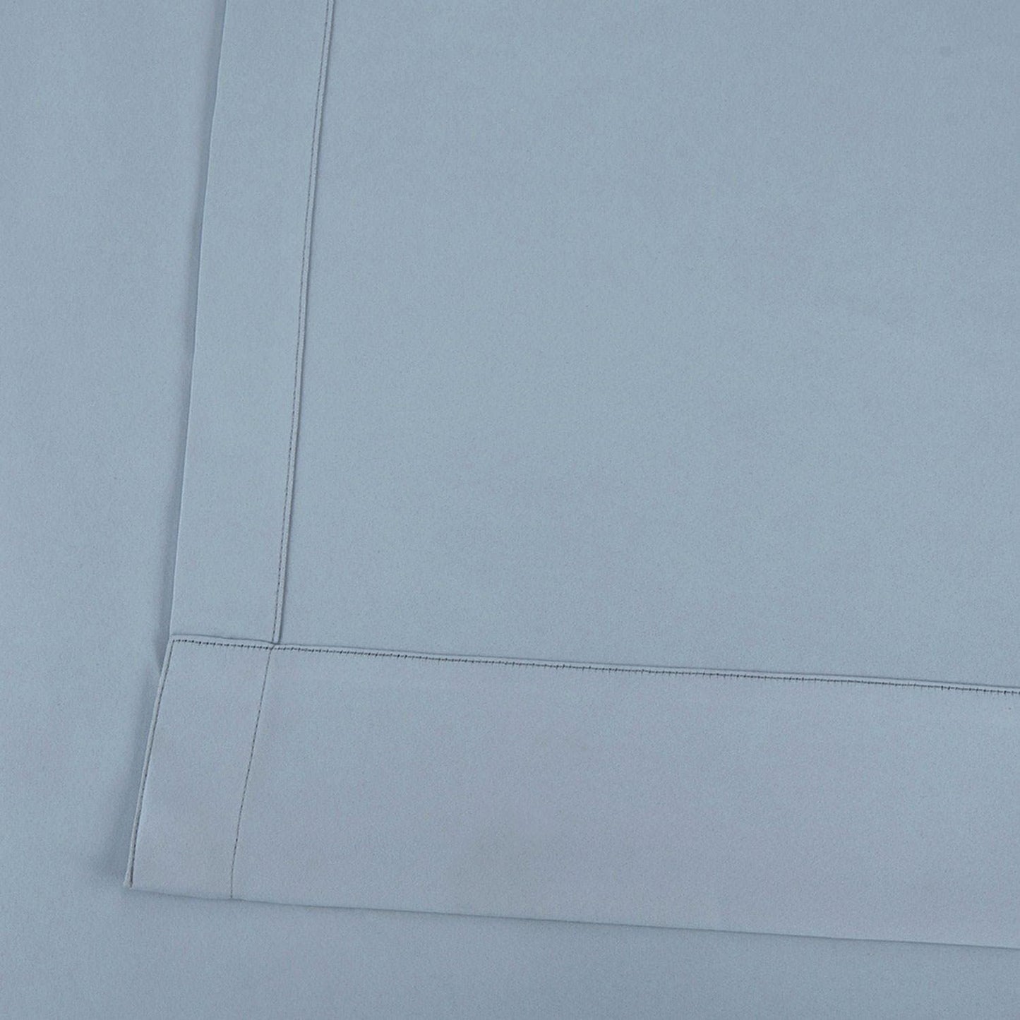 Frosted Blue Room Darkening Curtain