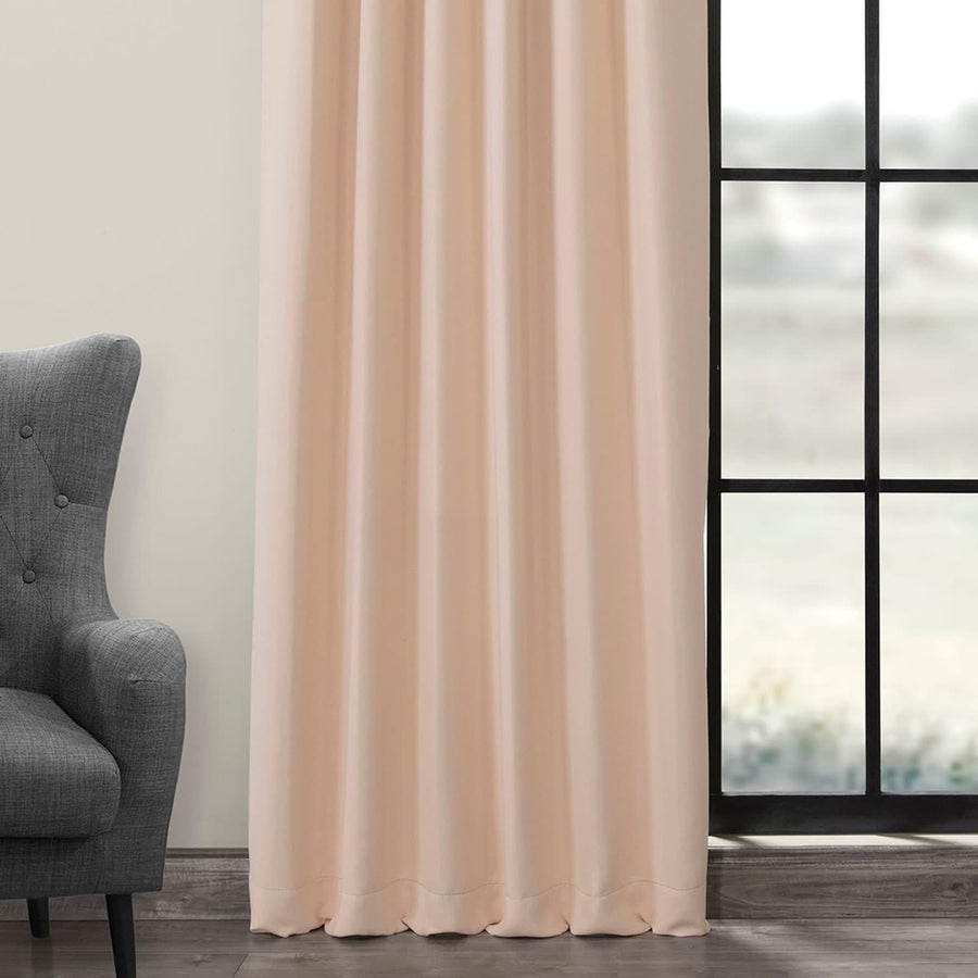 Bellini Peach Room Darkening Curtain