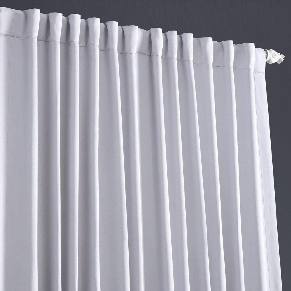 Fog Grey Extra Wide Room Darkening Curtain