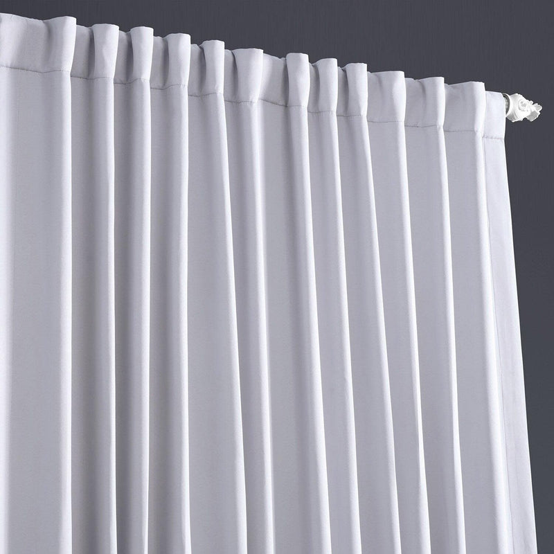 Fog Grey Extra Wide Room Darkening Curtain