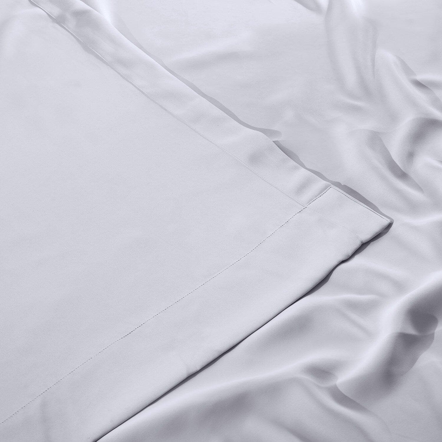 Fog Grey Extra Wide Room Darkening Curtain