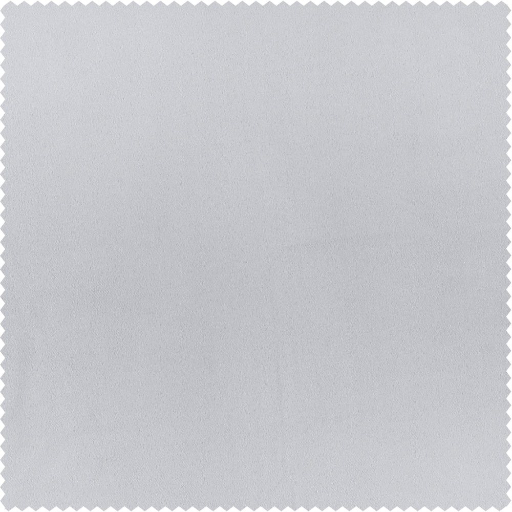 Fog Grey Solid Polyester Swatch - HalfPriceDrapes.com