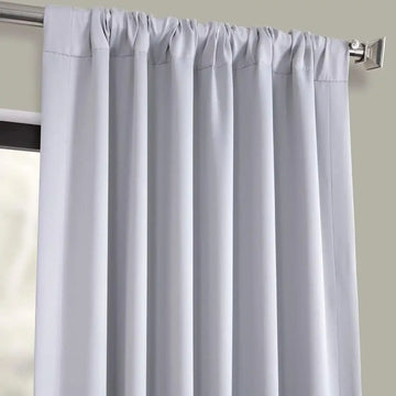 Fog Grey Room Darkening Curtain