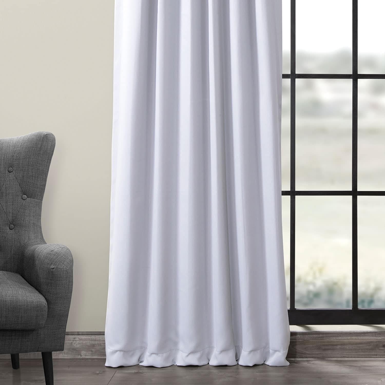 Fog Grey Room Darkening Curtain