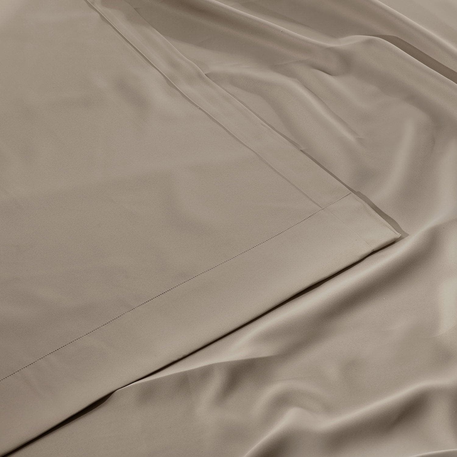 Classic Taupe Extra Wide Room Darkening Curtain