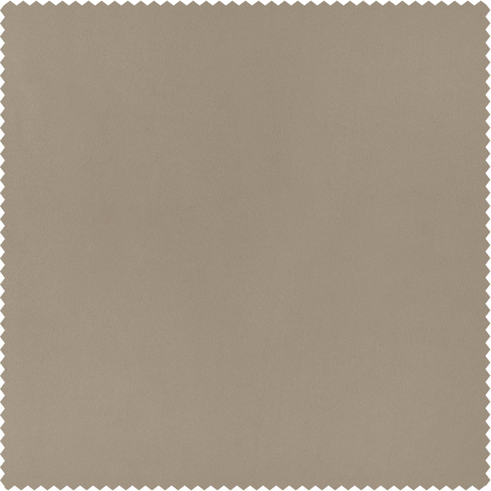 Classic Taupe Solid Polyester Swatch - HalfPriceDrapes.com
