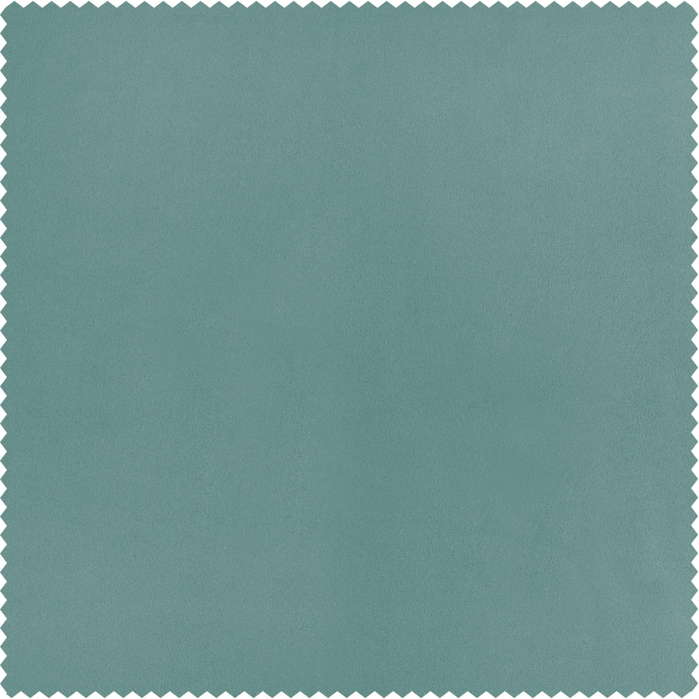 Juniper Berry Green Solid Polyester Swatch - HalfPriceDrapes.com