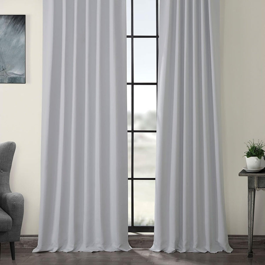 Arctic Grey Room Darkening Curtain - HalfPriceDrapes.com
