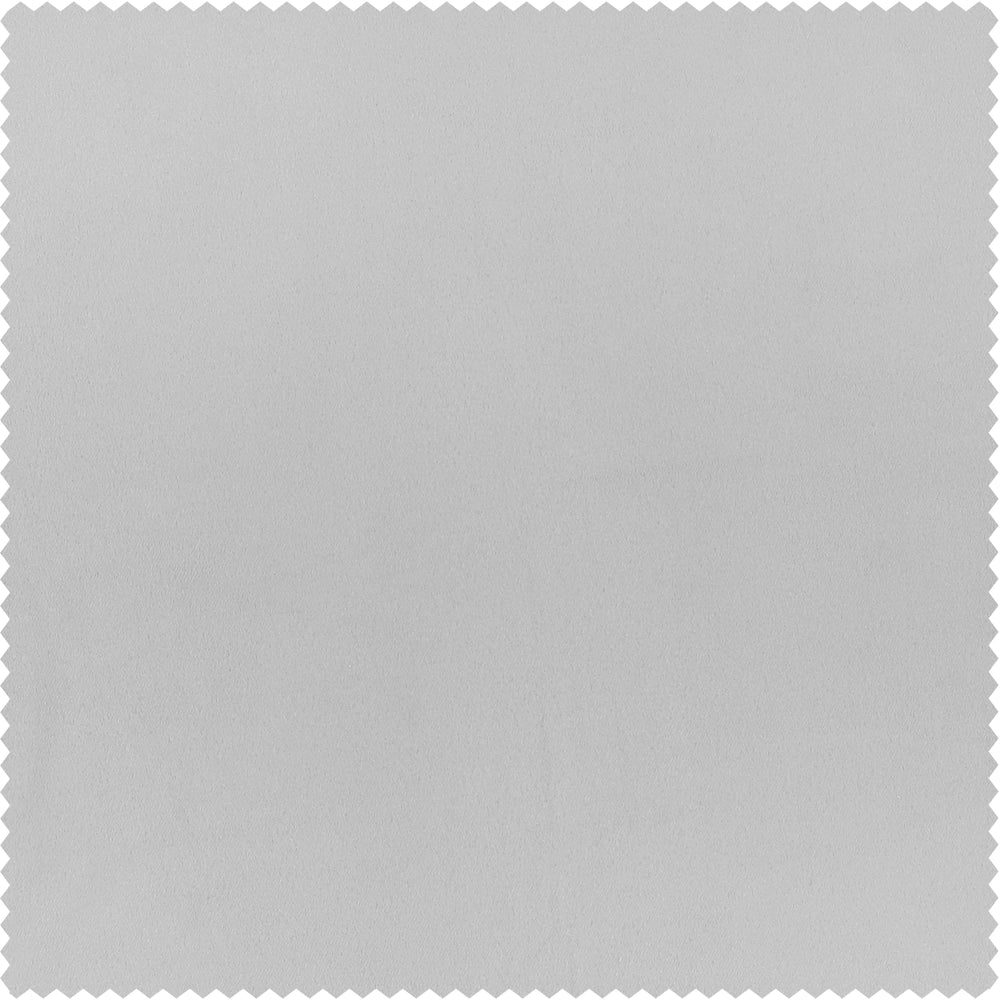 Arctic Grey Solid Polyester Swatch - HalfPriceDrapes.com