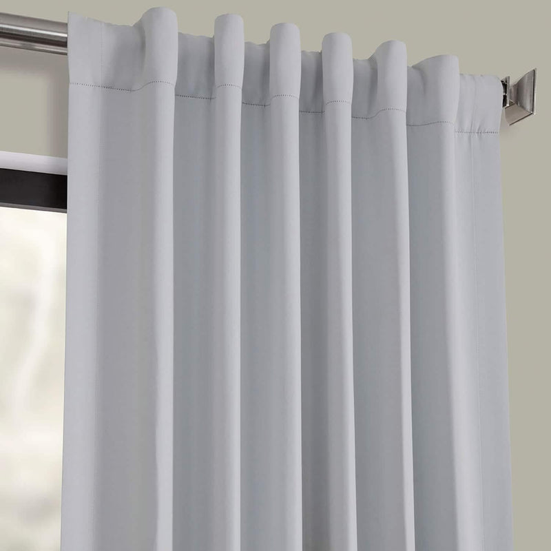Arctic Grey Room Darkening Curtain