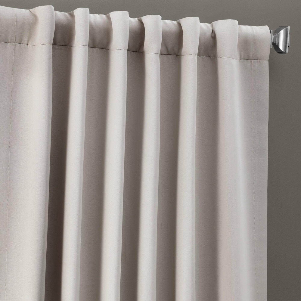 Alabaster Beige Room Darkening Curtain