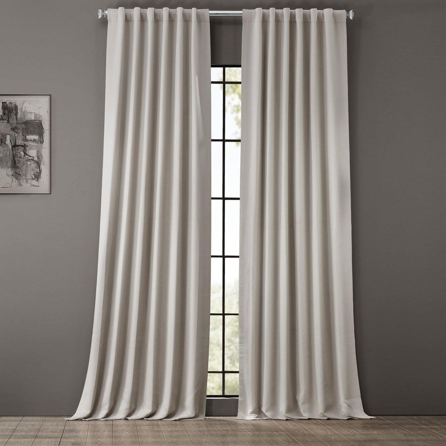 Alabaster Beige Room Darkening Curtain