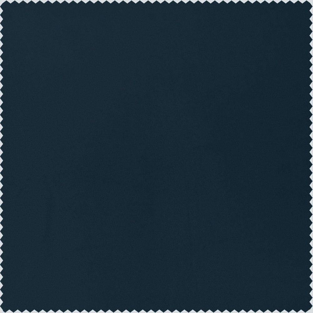 Royal Pine Teal Blue Solid Polyester Swatch - HalfPriceDrapes.com