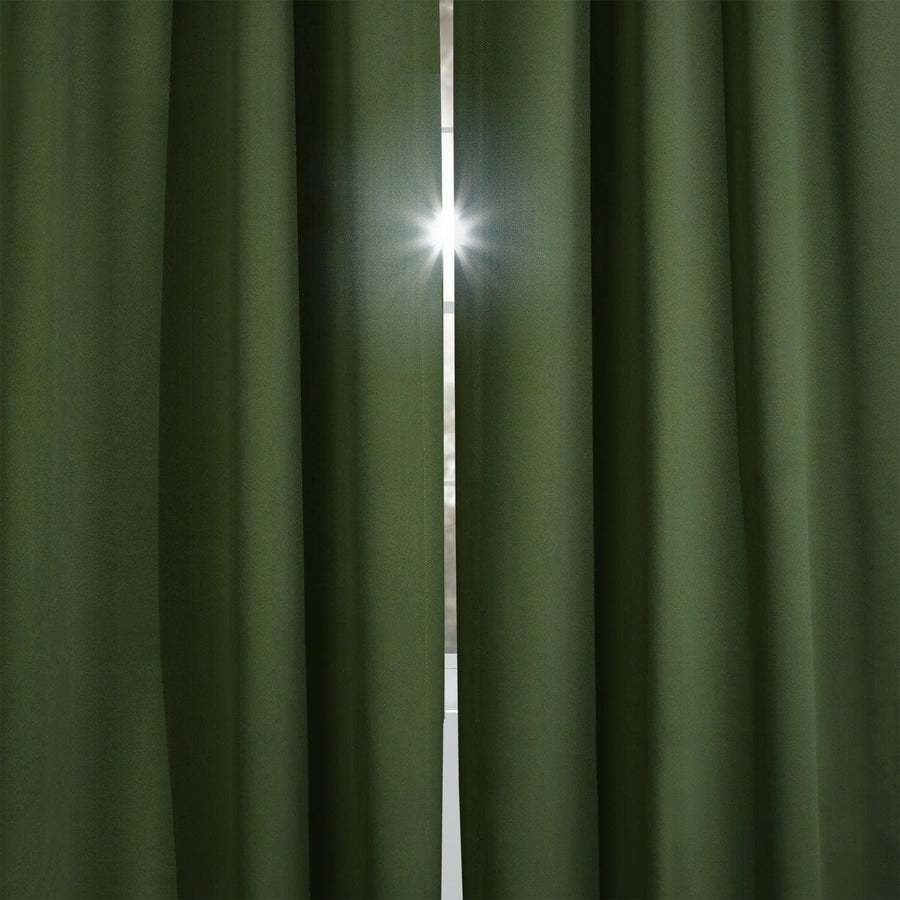Oasis Green Room Darkening Curtain