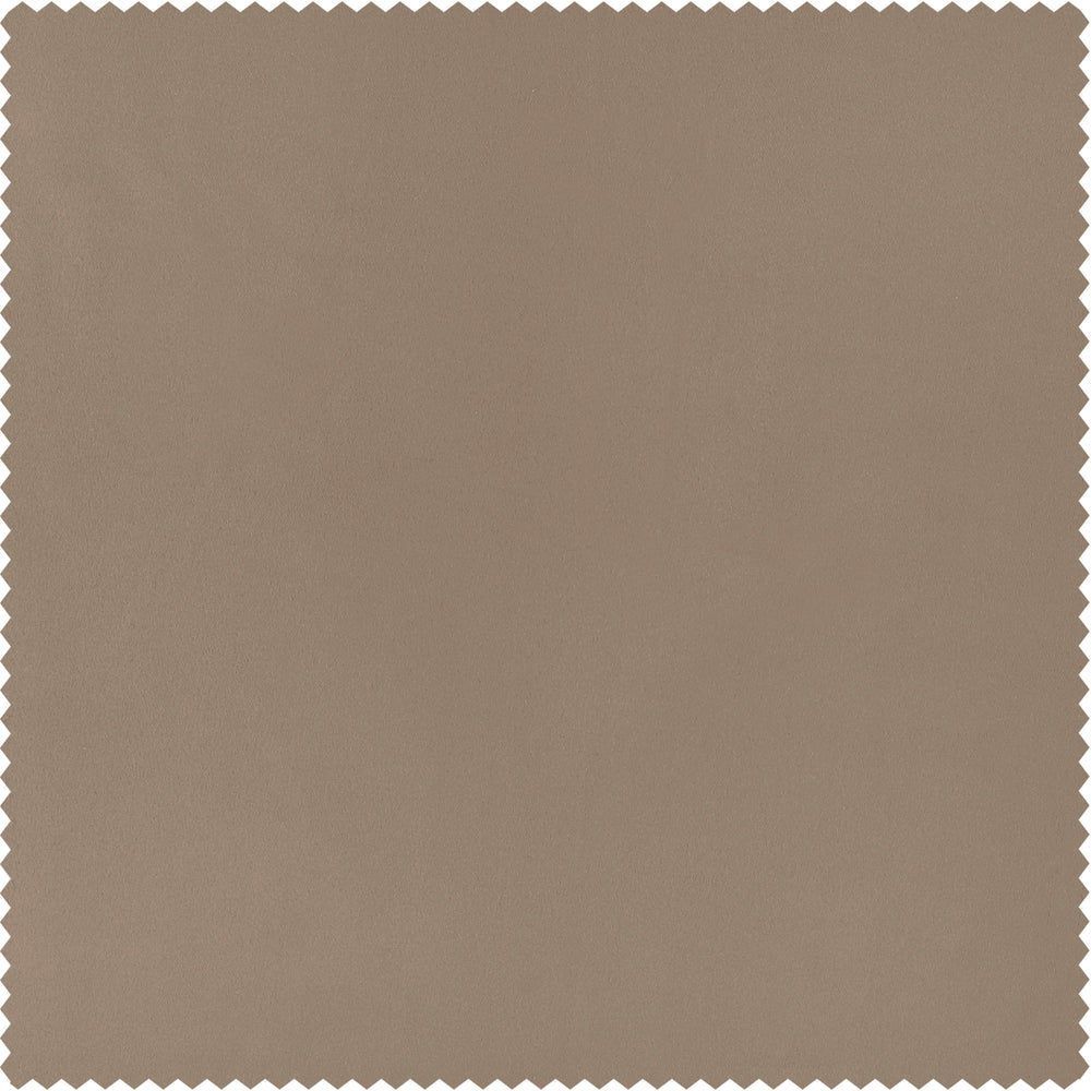 Banyan Brown Solid Polyester Swatch - HalfPriceDrapes.com