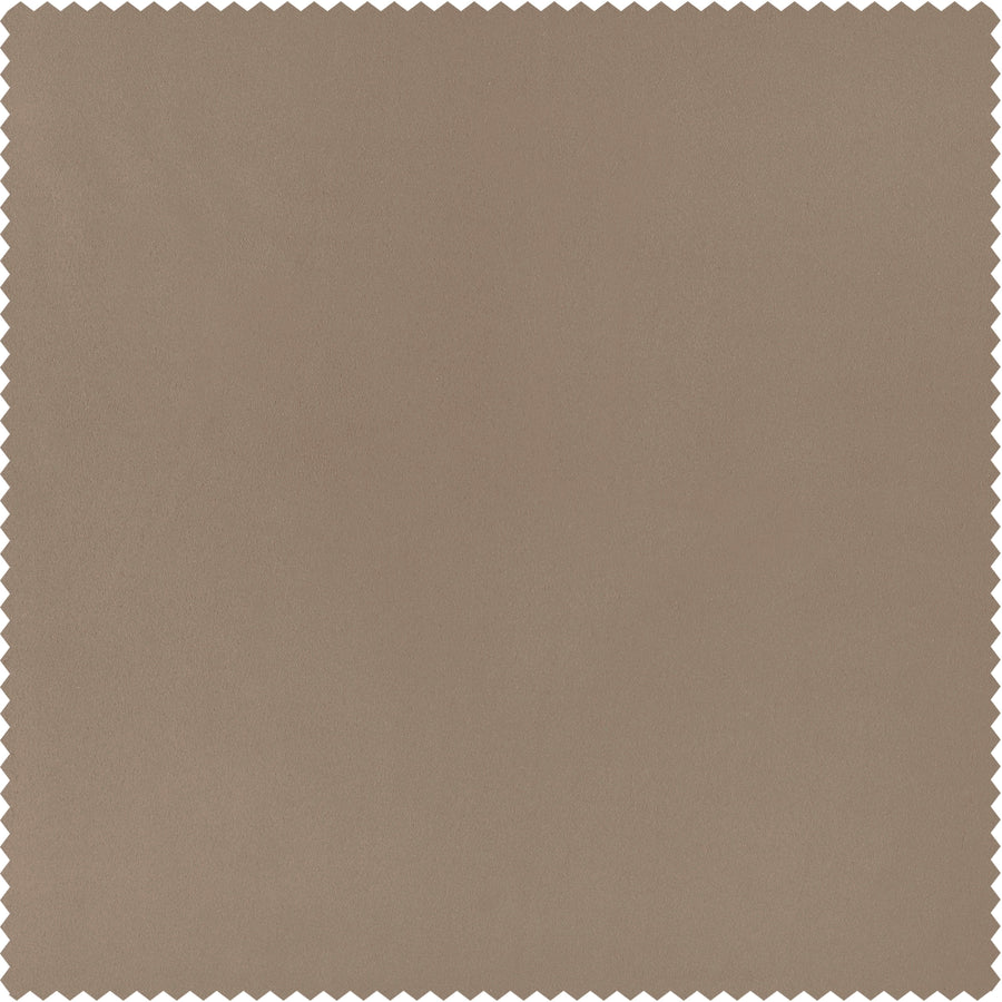 Banyan Brown Solid Polyester Swatch - HalfPriceDrapes.com