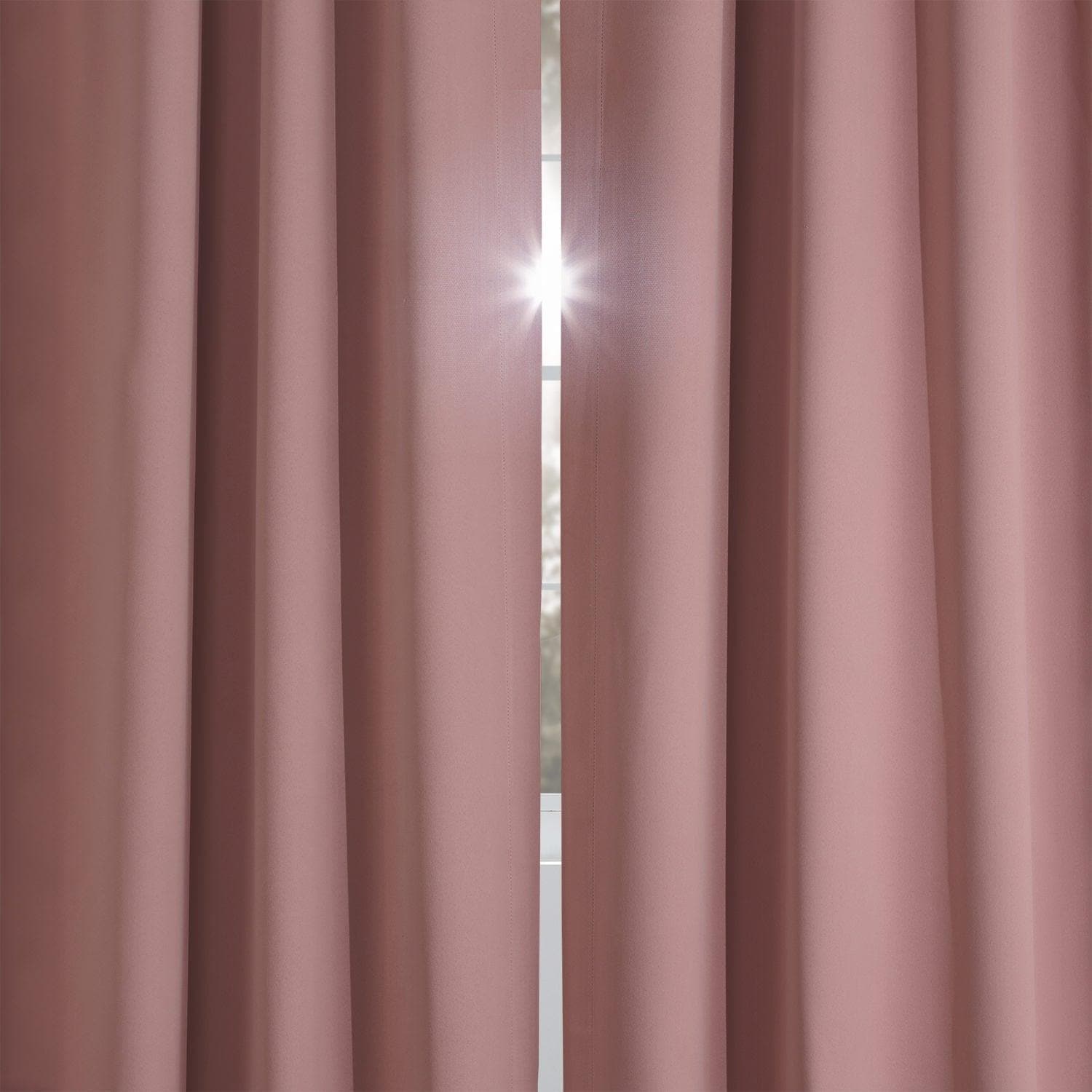 Fresco Blush Room Darkening Curtain
