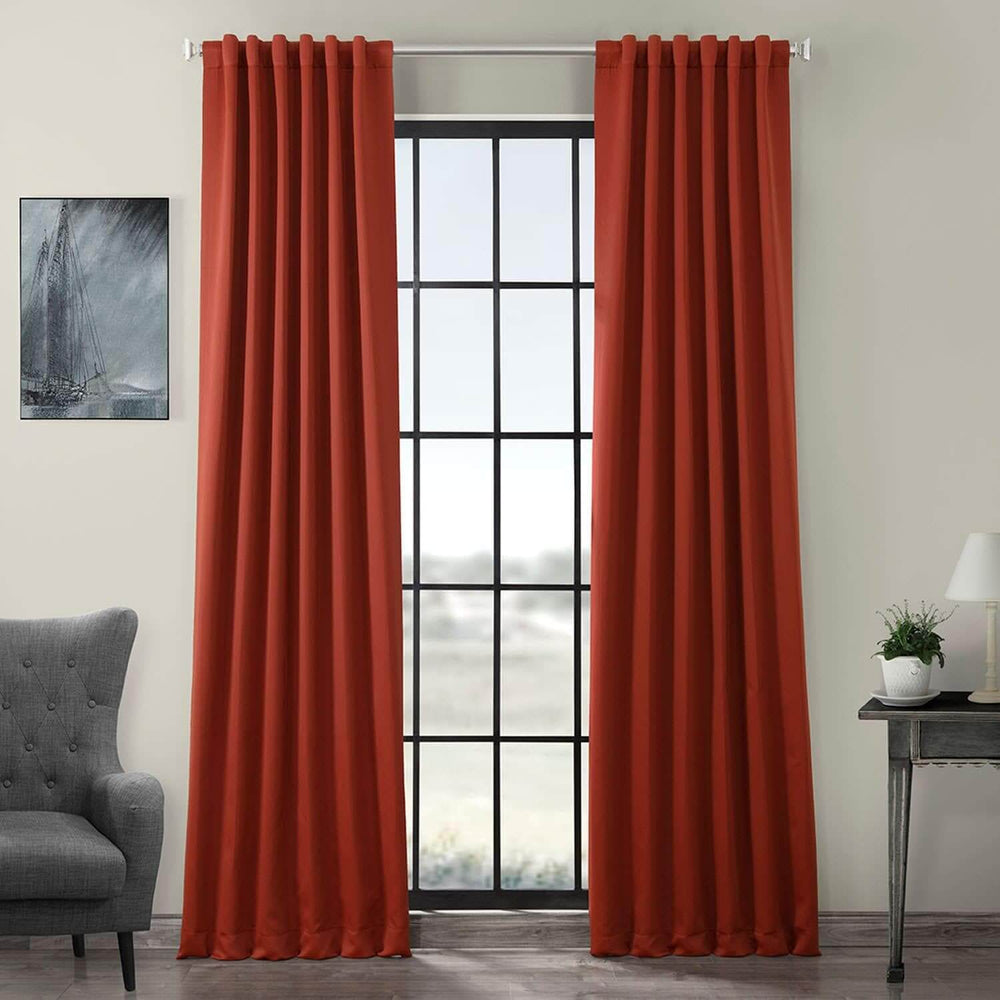 Spiced Berry Room Darkening Curtain
