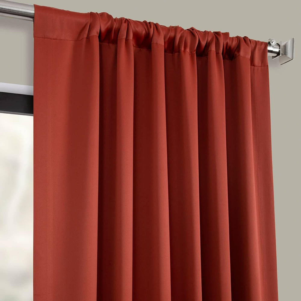 Spiced Berry Room Darkening Curtain