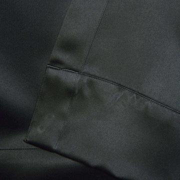Jet Black Grommet Room Darkening Curtain