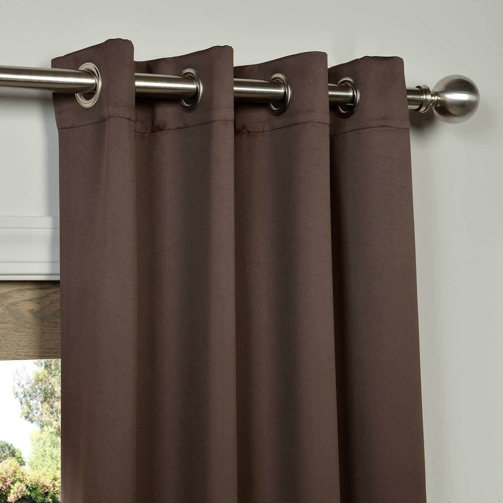 Java Grommet Room Darkening Curtain
