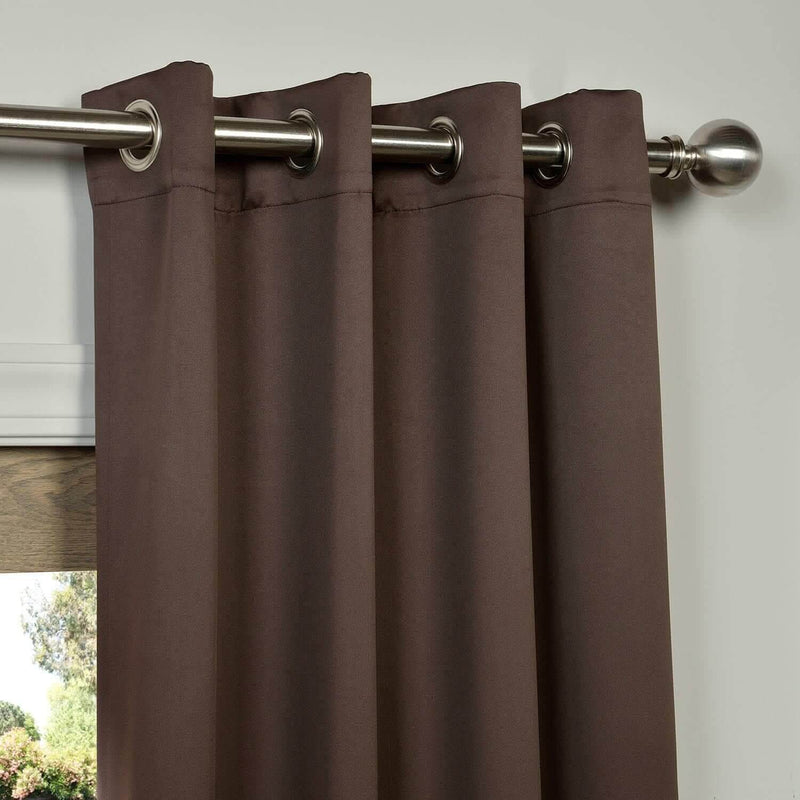 Java Grommet Room Darkening Curtain