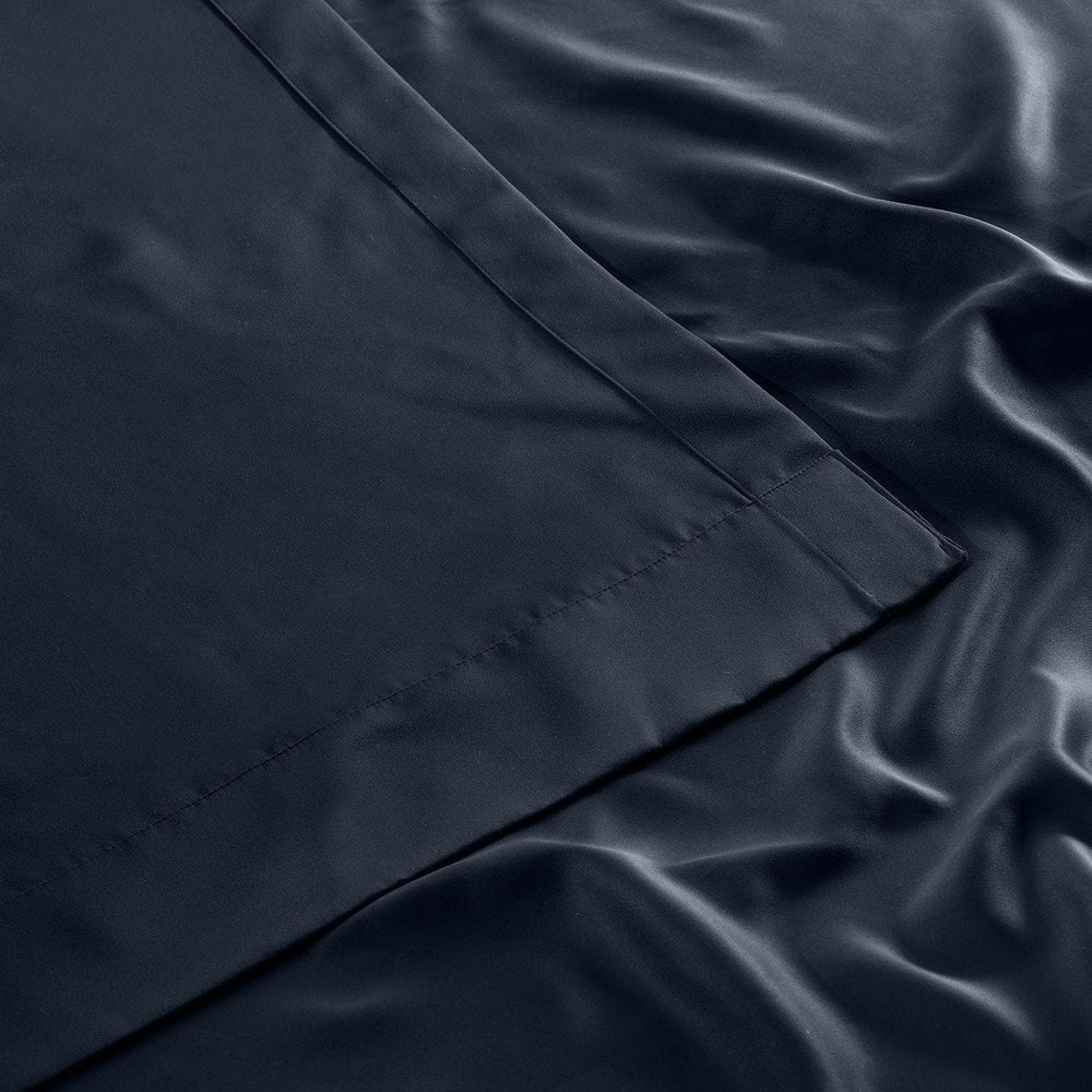 Navy Blue Extra Wide Room Darkening Curtain