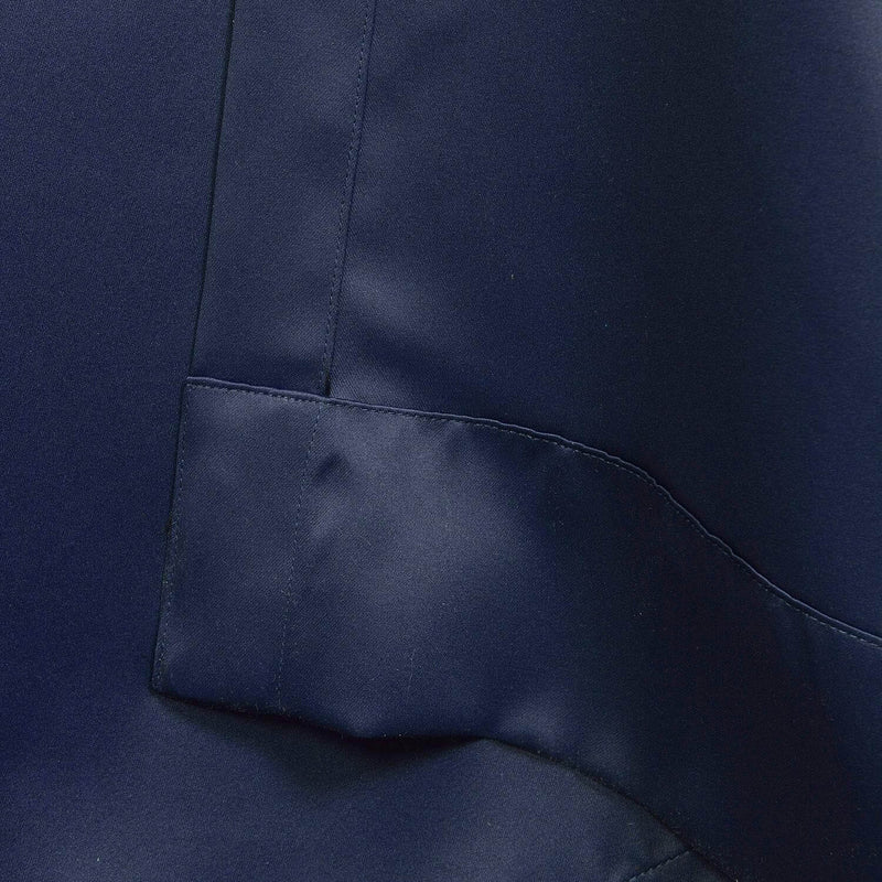 Navy Blue Grommet Room Darkening Curtain