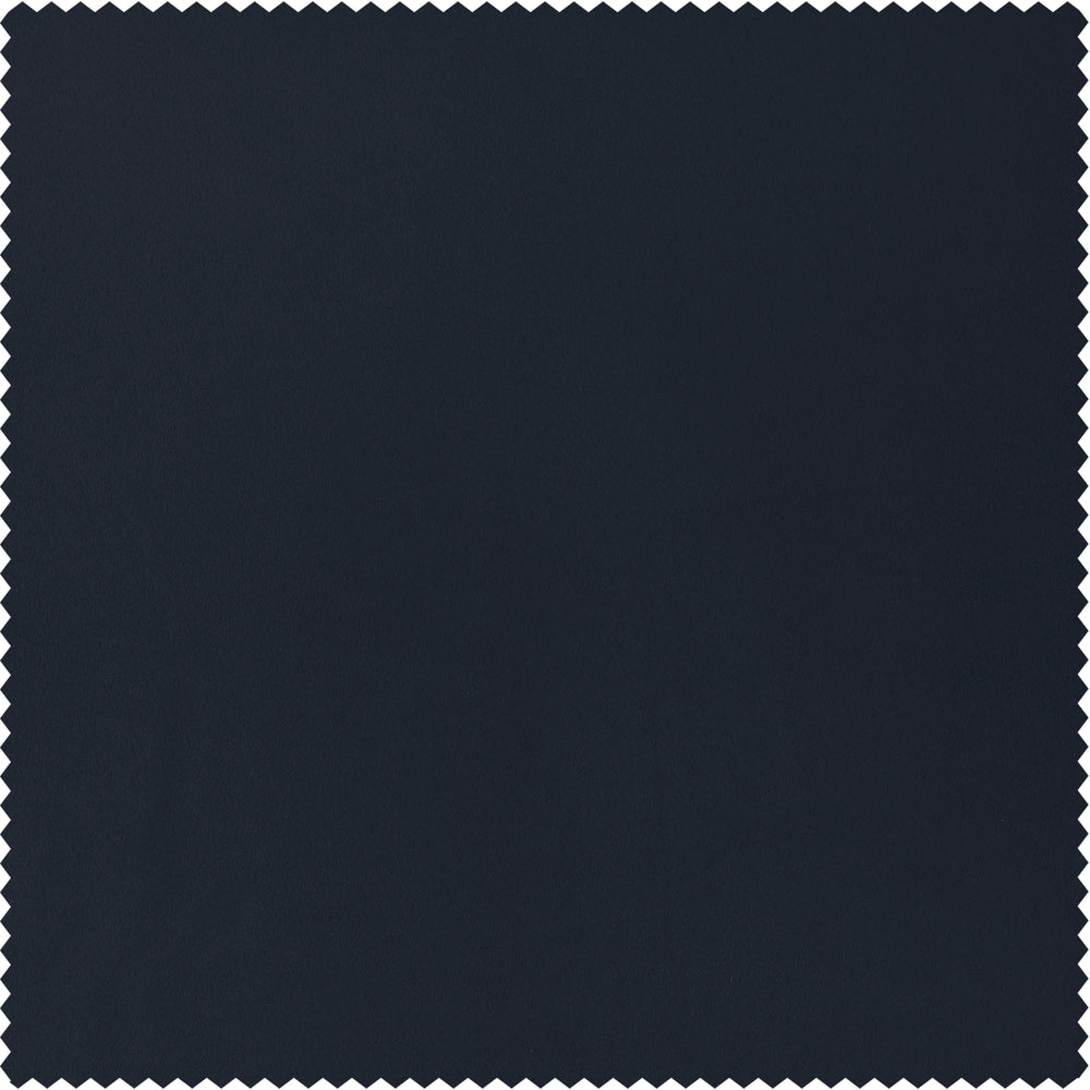 Navy Blue Solid Polyester Swatch - HalfPriceDrapes.com