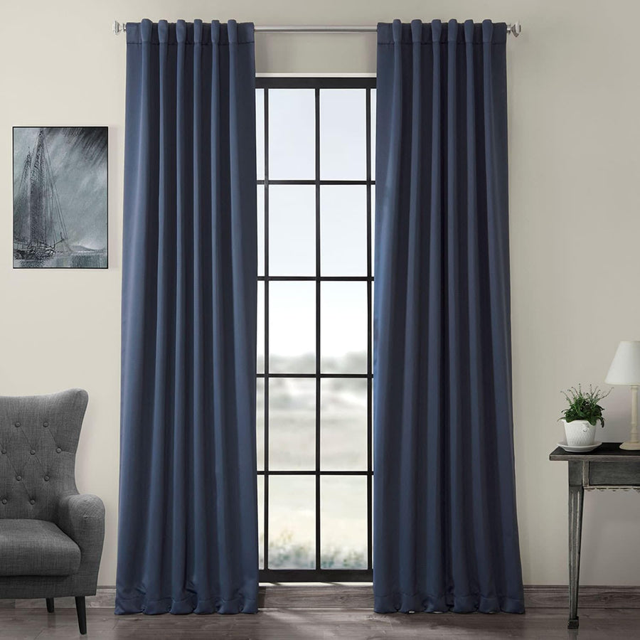Nocturne Blue Room Darkening Curtain