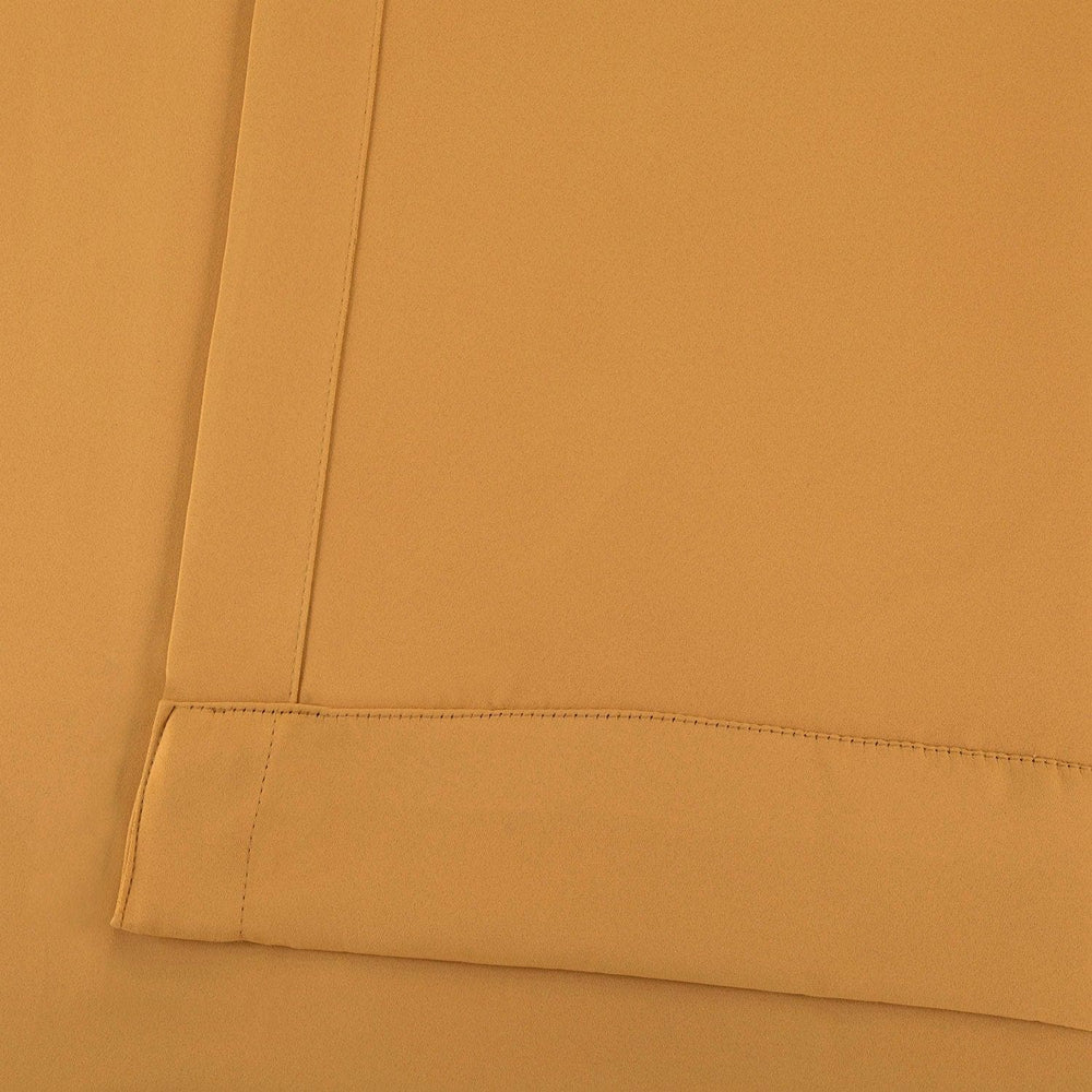 Marigold Grommet Room Darkening Curtain