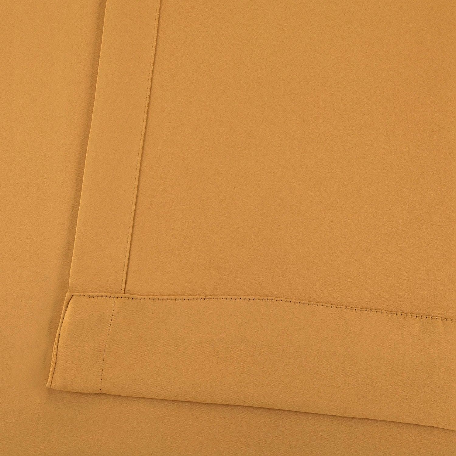 Marigold Grommet Room Darkening Curtain