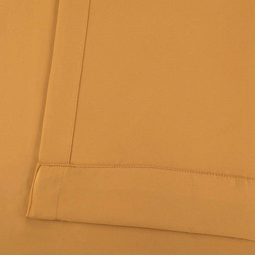 Marigold Grommet Room Darkening Curtain