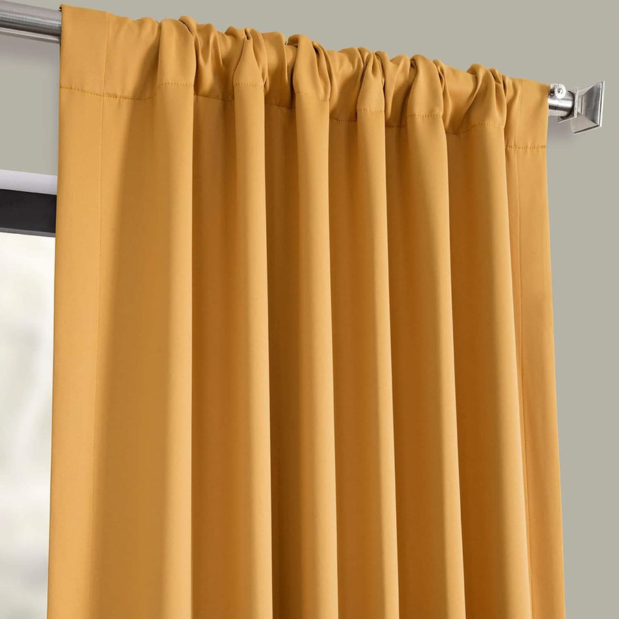 Marigold Room Darkening Curtain