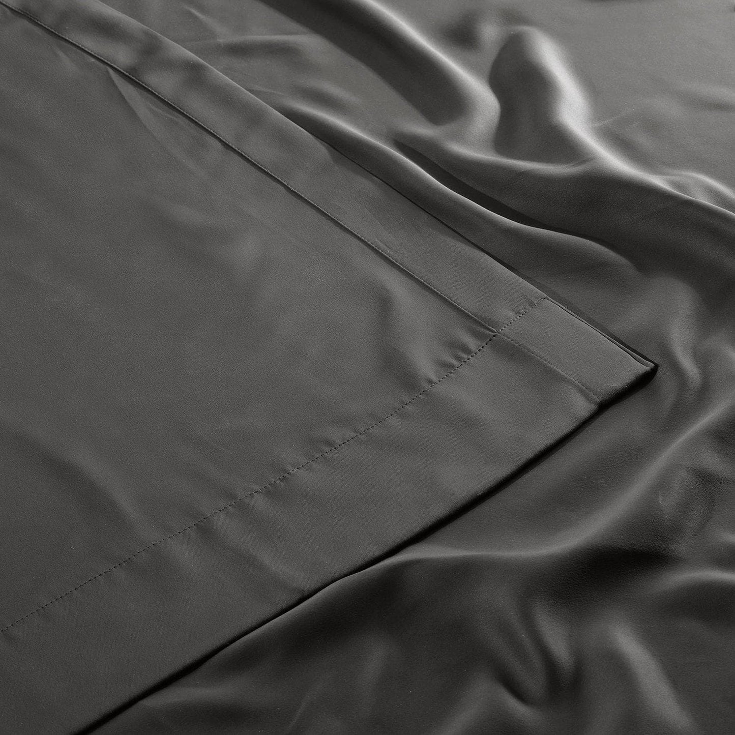 Anthracite Grey Extra Wide Room Darkening Curtain