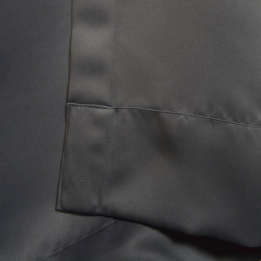 Anthracite Grey Grommet Room Darkening Curtain