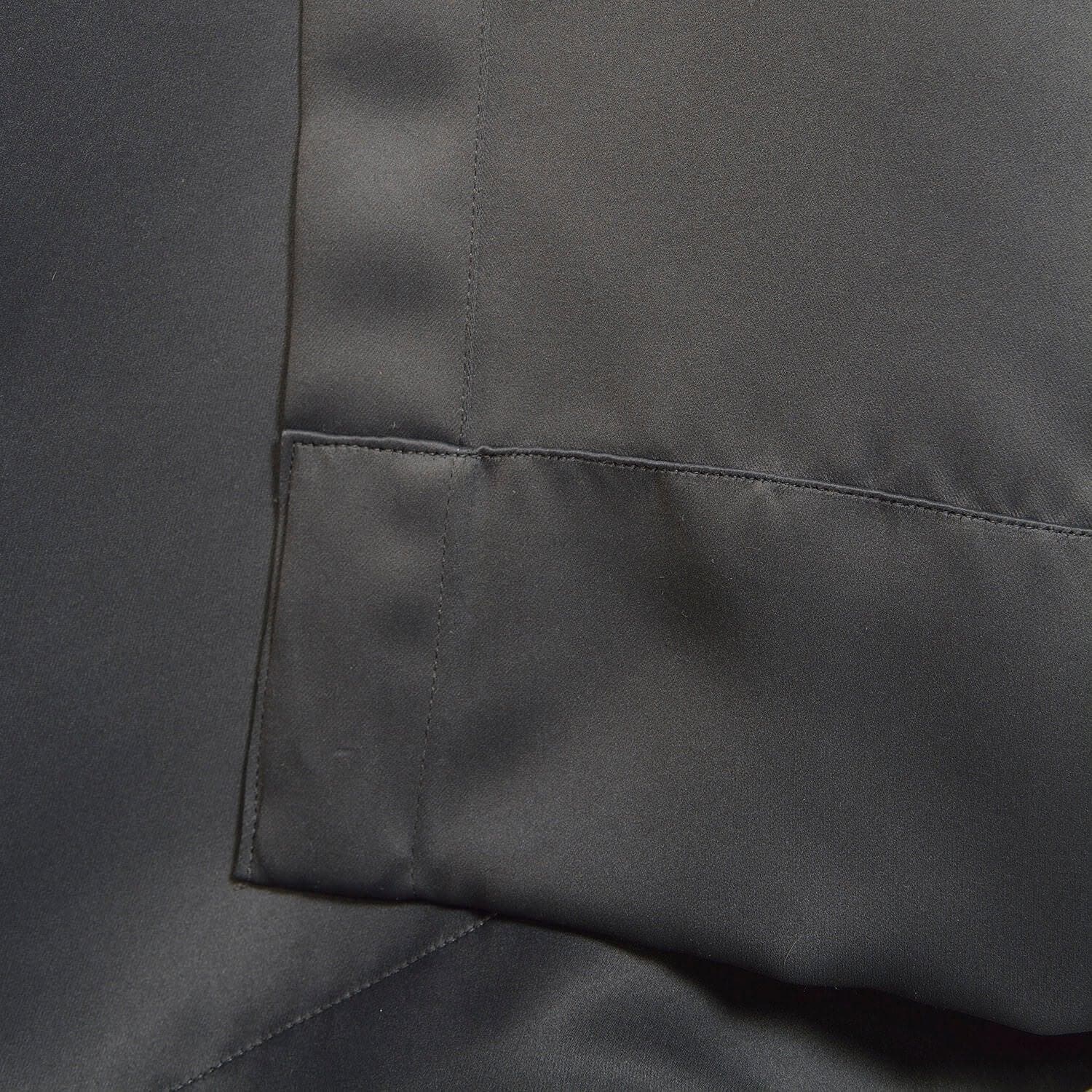 Anthracite Grey Grommet Room Darkening Curtain