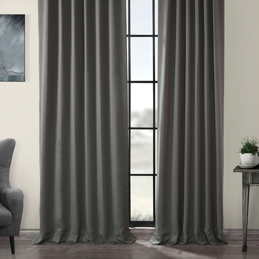 Anthracite Grey Room Darkening Curtain - HalfPriceDrapes.com