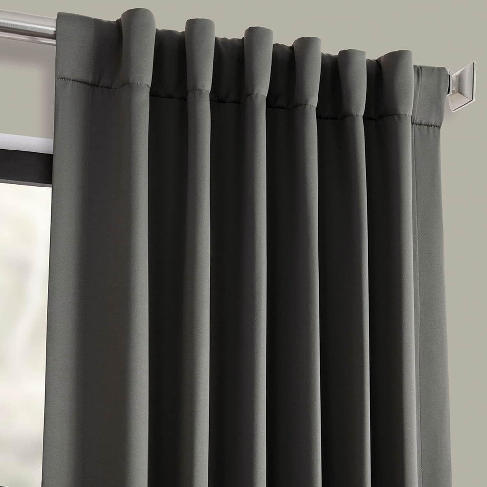 Anthracite Grey Room Darkening Curtain