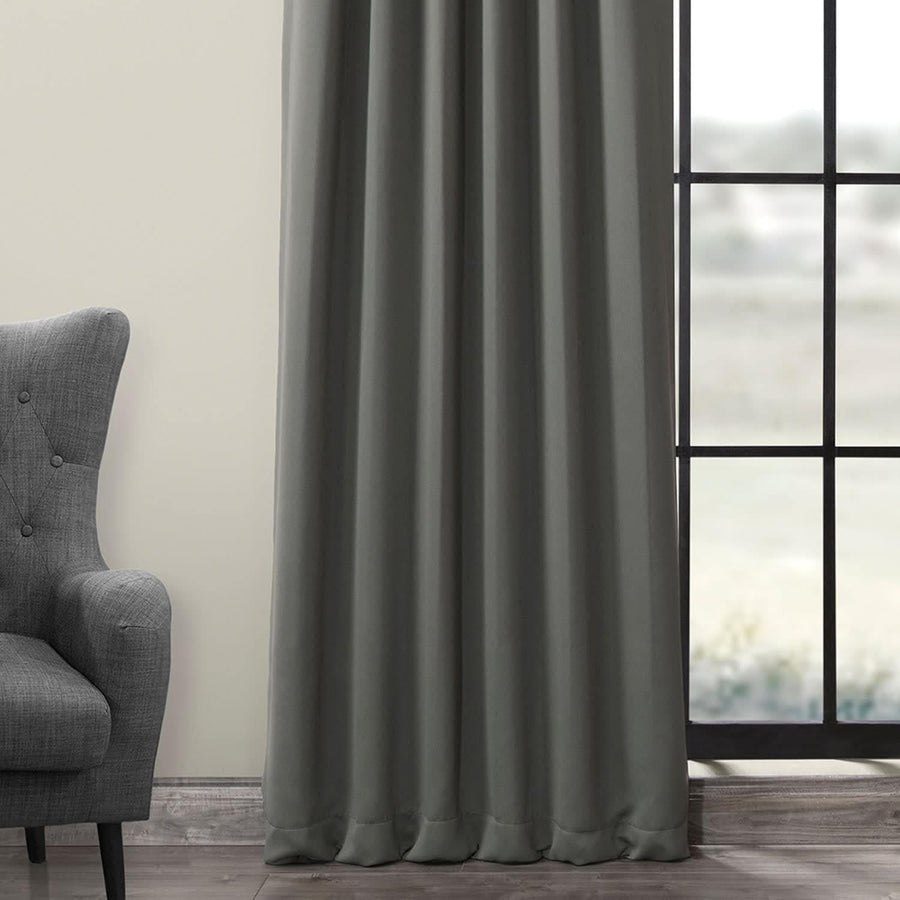 Anthracite Grey Room Darkening Curtain