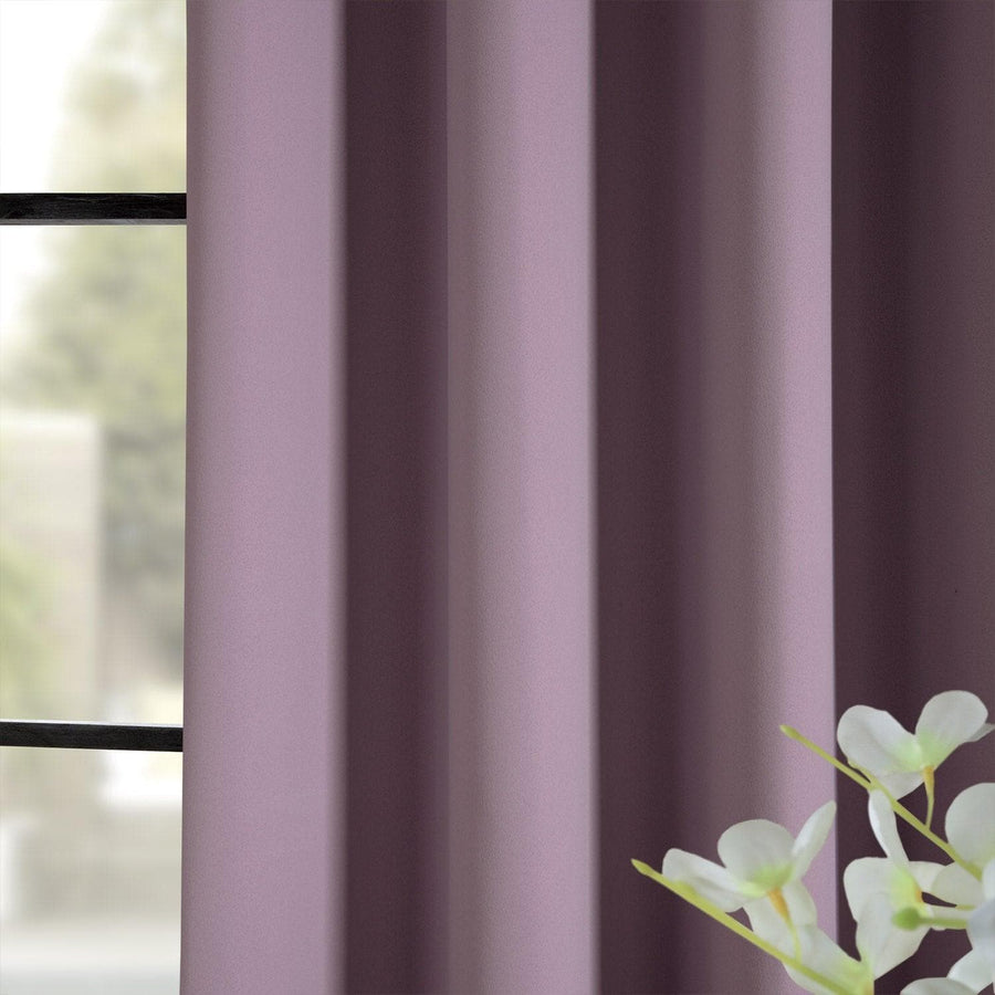 Purple Rain Grommet Room Darkening Curtain - HalfPriceDrapes.com
