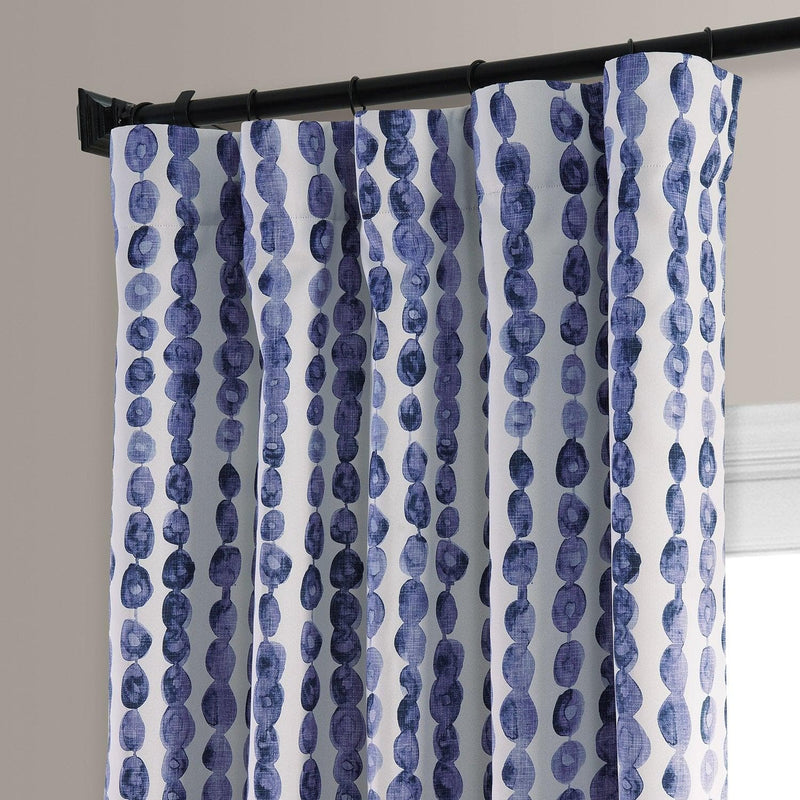 Gumdrop Blueberry Room Darkening Curtain - HalfPriceDrapes.com
