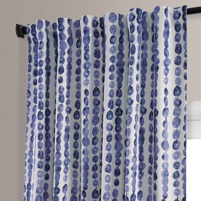 Gumdrop Blueberry Room Darkening Curtain - HalfPriceDrapes.com