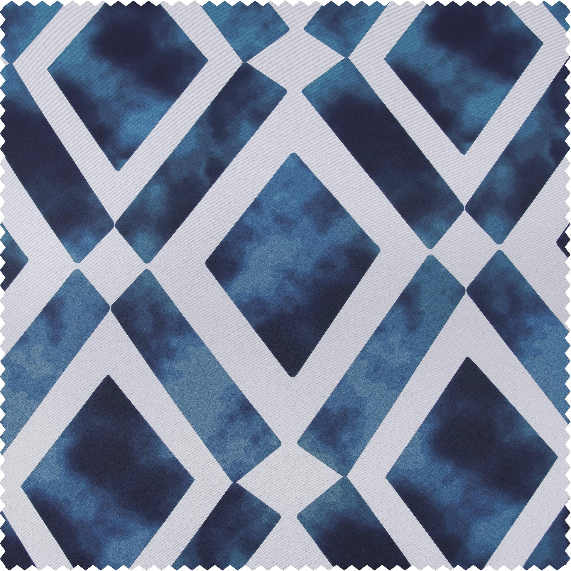 Piazza Blue Swatch - HalfPriceDrapes.com