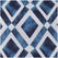 Piazza Blue Geometric Swatch